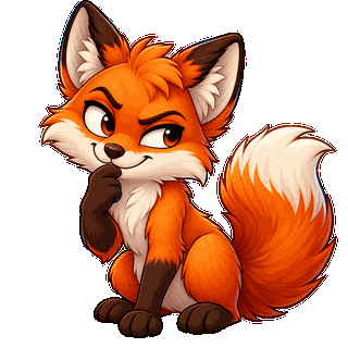 Fuchs-Avatar mit Herbst-Umrandung